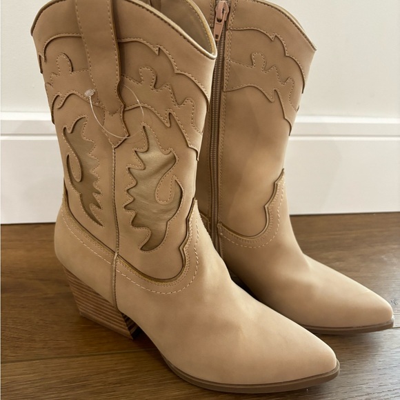 Dolce Vita Kemena Sand Cowboy Boot Women’s Size 7.5 - Picture 3 of 5